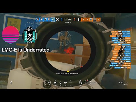 LMG-E Is Underrated | Rainbow 6 Siege
