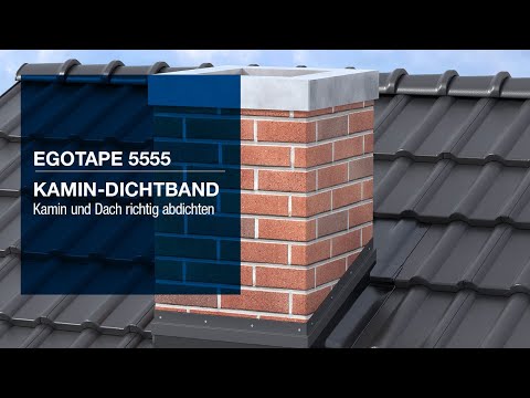 EGOTAPE 5555 Sealing a chimney connection with special butyl tape