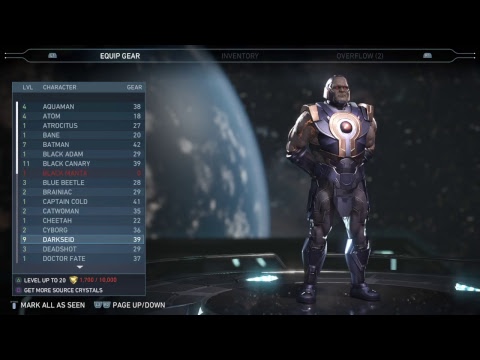 Injustice 2 Grind To Level 30 Legendary Multiverse Epic Gear