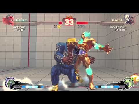 SSF4: Wildcat (Hakan) VS HIROPON (Seth)