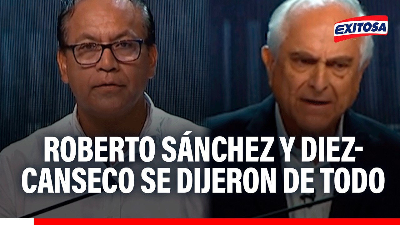 🔴🔵Roberto Sánchez Y Francisco Diez-Canseco no se guardaron nada