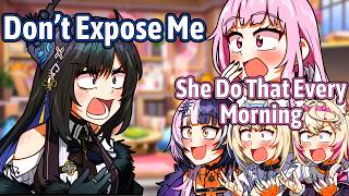 Fuwamoco Exposed Nerissa Daily Activity In The Morning After She Woke Up【Hololive EN】