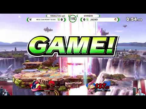 WeeklyVac 126 - SSBU - Taicho (Greninja) vs Jacko (Diddy Kong)