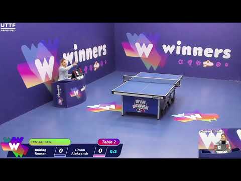 WINners CUP table 2  24.11 Boklag Roman - Liman Aleksandr 22:30