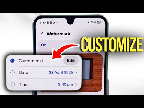 Samsung Galaxy A26 Camera Guide - Enable, Disable & Customize Your Photo Watermark