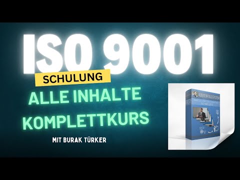 Schulung ISO 9001 | ALLE Inhalte | Komplettkurs | Gratis | GESAMTER Inhalt | 5 Stunden (Legacy)