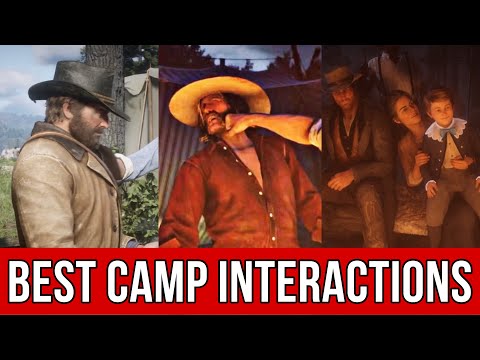 20 BEST Camp Interactions In Red Dead Redemption 2