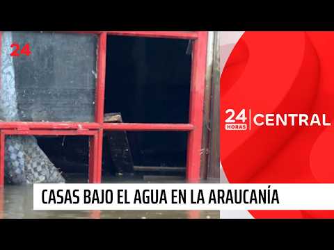 Inundaciones en La Araucanía: lo perdieron todo, duermen en camionetas y se niegan a dejar sus casas