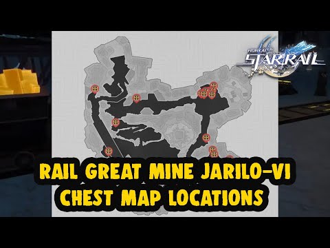 Rail Great Mine Jarilo-VI Chest Map Locations - Honkai Star Rail Walkthrough Guide