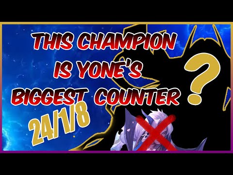 YONES BIGGEST COUNTER | NOT CLICKBAIT AT ALL | I WASNT SMURFING IN SILVER OR ANYTHING | LoL