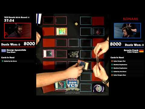 Yu-Gi-Oh!...2018 YCS: Championship Series Utrecht ! | Round 11 | True Draco vs Cyber Dragon.