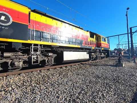 G514, G513 & BRM001 at Eskbank NSW.  Fri 31st July 2020