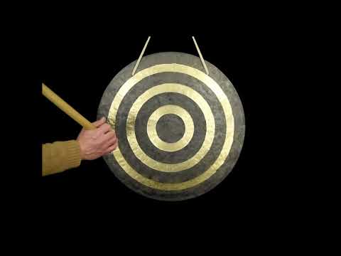 20" to 26" Gongs on the Fruity Buddha Gong Stand - 24" Solar Flare Gong image 2