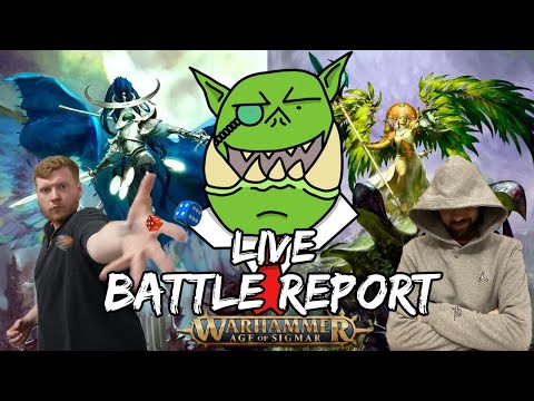 Lumineth Realm Lords VS Sylvaneth Warhammer Age of Sigmar Battle Report