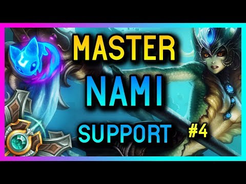 MASTER SUPPORT NAMI GAMEPLAY SEASON 8 #4 - League of Legends