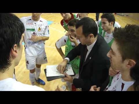 Caja Segovia F.S. 5 - Azkar Lugo 3 LNFS. Pedro Delgado 22/1/2011