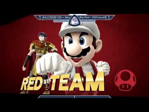 Sm4sh@Mines 48 - HLG|SSB100 + Mo Vs. Big Red + OS|CasualJ - Doubles Round Robin