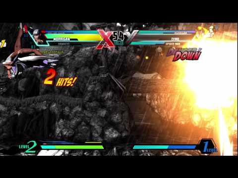 Ultimate Marvel vs Capcom 3 (PS3) -- Non-Ranked Matches 174 - Projectile Barrage