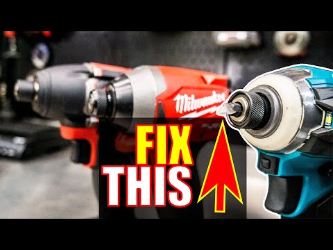 HOW TO Remove Broken Impact Driver Bits - Don't Get Mad! [EASY PEASY]