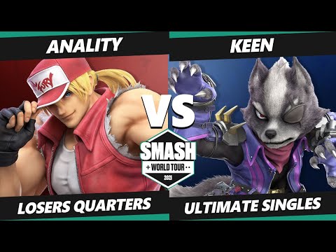 SWT S. America RF Losers Quarters - Keen (Wolf) Vs. Anality (Terry) SSBU Ultimate Tournament