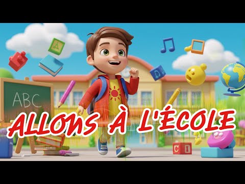 Chanson pour aller à l’école - Musique pour enfants
