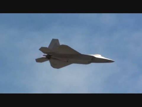 2012 Joint Services Open House - F-22 Raptor Demonstration