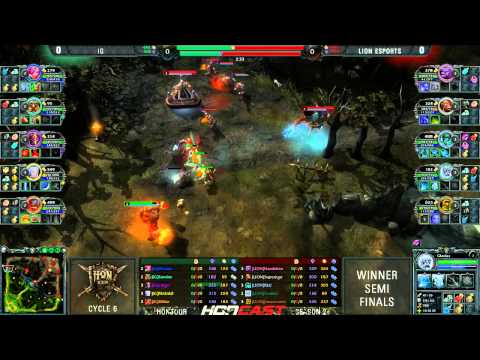 HoN Tour S2 Cycle 6 WB Semi-Finals - iG vs LION game 1