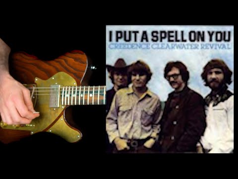 PLAY ALONG "I PUT A SPELL ON YOU" CREEDENCE CLEARWATER REVIVAL | Guitar Pilgrim