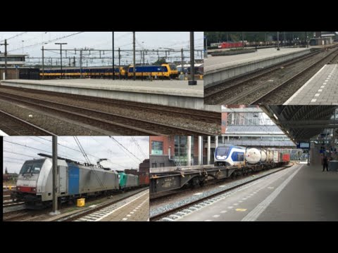 Treinen op station Amersfoort 22-5-2020