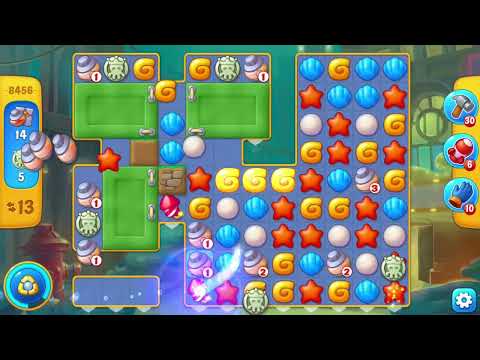 🥰 [FISHDOM Walkthrough] Level 8456 Hard 😍