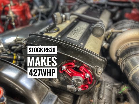 Stock RB20 makes 427hp after PRP Trigger kit install, resolving timing sync/trigger error