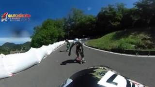 Downhill Longboarding in 360º VR - Teolo Race 2016