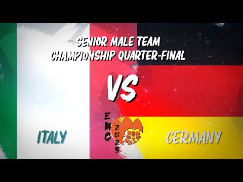 33rd European Kendo Championship (EKC 2025): Senior Male Team Quarter-final - Italy VS Germany