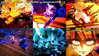 All Thunder Breathing Forms - Demon Slayer The Hinokami Chronicles 2  (Best Version)