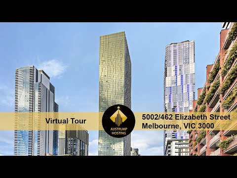 ［Austrump Hosting Virtual Tour] 5002/462 Elizabeth Street Melbourne, VIC 3000 For Lease