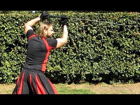 Sword drill: Basic technical exercises