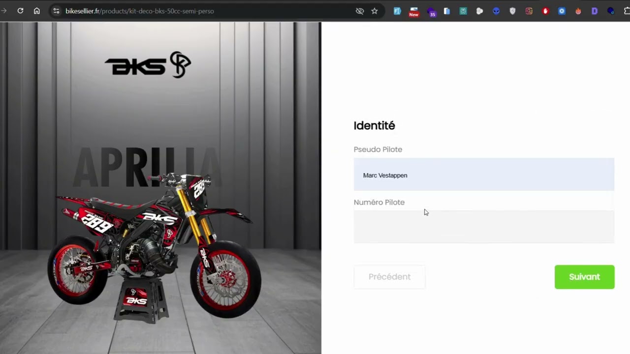 BikeSellier – Application Shopify de personnalisation