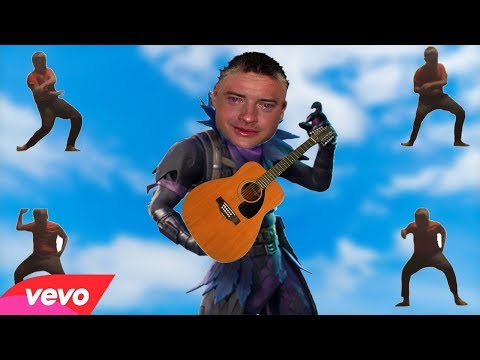 THE FORTNITE SONG Feat. MineCraft Awesome Parodys (Official Music Video)