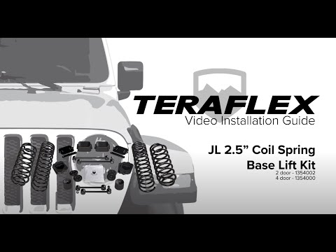 TeraFlex Install: JL 2.5\" Base Lift Kit