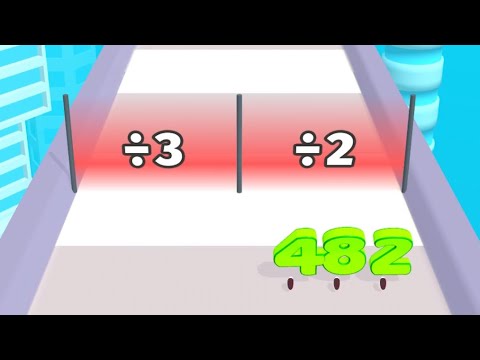 Digit Run 3D - All Levels Gameplay Android, iOS