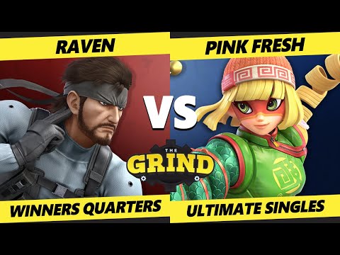 The Grind 196 Winners Quarters - Pink Fresh (Min Min) Vs. Raven (Snake) Smash Ultimate - SSBU