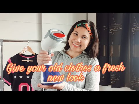 How to give your old clothes that fresh new look using...