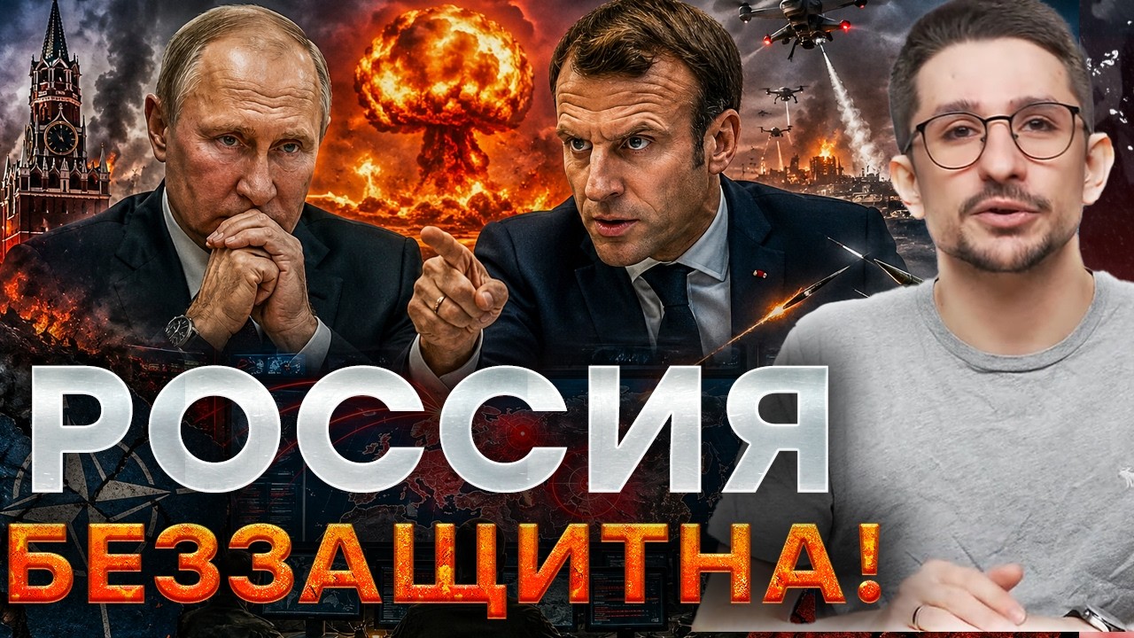 МАКРОН ПРИГОТОВИЛ ЯДЕРНУЮ КНОПКУ? Кремль в панике, ПВО больше нет: ПЕТЕРБУРГ 