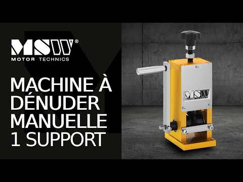 Machine à dénuder manuelle - 1 support