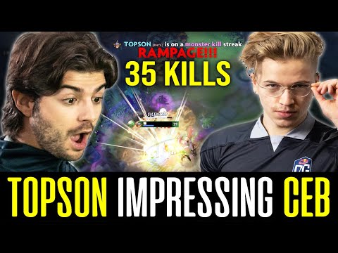 TOPSON made 35 KILLS on his TECHIES against CEB - 100% IMBA! DOTA 2