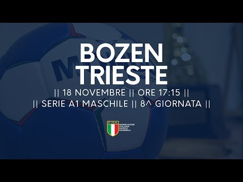 Serie A1M [8^]: Bozen - Trieste 26-19