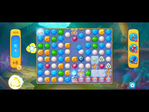 Fishdom Easy Level 11771 ( with full seashell) @choraelmin