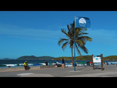 Praia do Peró entra na lista das 10 melhores da América Latina e tem 'Bandeira Azul' pré-aprovada