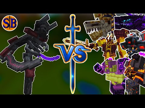 Reworked Mutant Wither Skeleton vs L_ender's Cataclysm