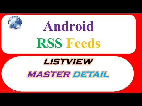 Android RSS Feed XML Ep.09 : ListView - Master Detail [Open Article Activity]